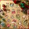30 Pcs Christmas Diamond Painting Magnets for Refrigerator Santa Claus Diamond Art Painting Magnets Kits Fridge Diamond Art Stickers for Xmas DIY Home Decor